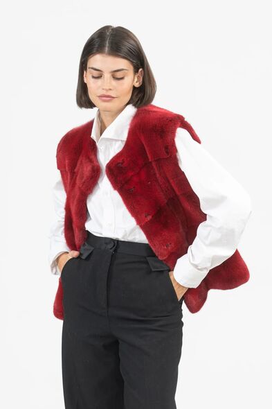 Жилет из меха норки N-504.03-05